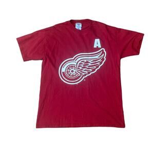 Jerzees Detroit Red Wings Tee Size L